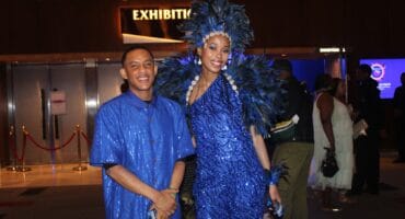 Jaden Mackenzie and Emily Morutse welcome the guests to the festival on September 26, 2026. Photo: Duduzile Khumalo