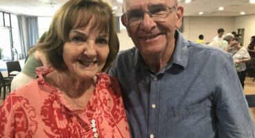 Pastor Leigh Robinson and his wife, Irene, at the Rosehaven Retirement Village 50th anniversary celebration on September 26, 2026. Photo: Supplied