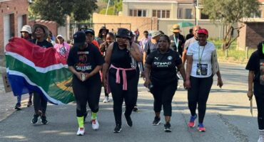 Tara Hospital staff walk in remembrance of GBV victims on September 16, 2026. Photo: Supplied