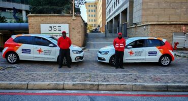 Sandton Central patrol members do their work in September 2026. Photo: Supplied