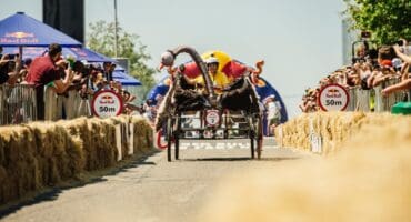 The Red Bull Box Cart Race is set to transform Sandton Drive into a downhill playground on October 4. Photo: Supplied