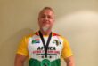 Gary Katzen shows off his medals after winning the Strict Arm Curl and Freestanding Curl titles on October 9, 2026. Photo: Duduzile Khumalo