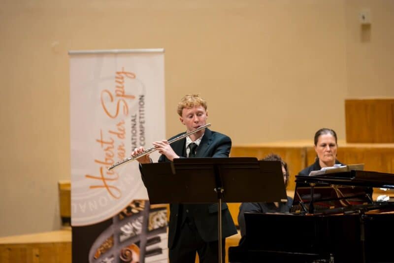 Henning Bouwer performs at the 2026 Hubert van der Spuy National Music Competition. Photo: Supplied