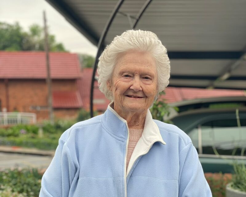 Rosehaven Retirement Village former matron Jenny Gilroy embraces retirement at the same facility she spent two decades working at. Photo: Xoliswa Zakwe