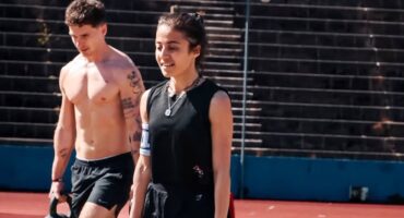 Christen Karam puts her strength and endurance to the test during the Deadly Dozen World Championships 2026 in London, earning second place finish in her category. Photo: Supplied
