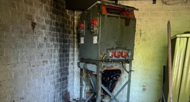 City Power identifies a faulty switch during repairs to the electricity supply affecting Beryl Avenue and Minerva Street in Bramley Park. Photo: Supplied