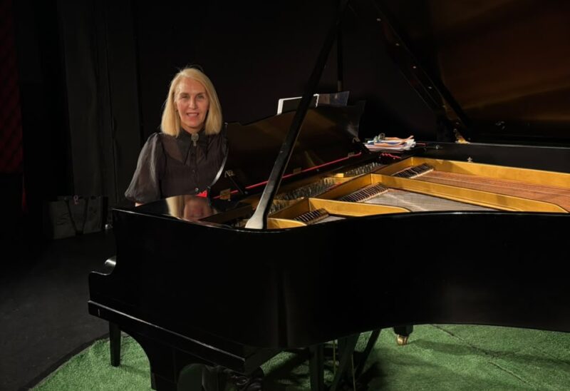 Sonja van Zyl about to play at the theatre on the Square on October 30, 2026. Photo: Duduzile Khumalo