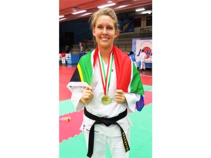 Megan van Staden brought home two gold medals.