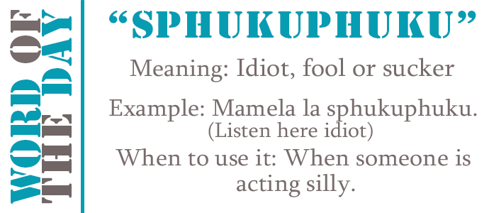 Word of the day sphukuphuku