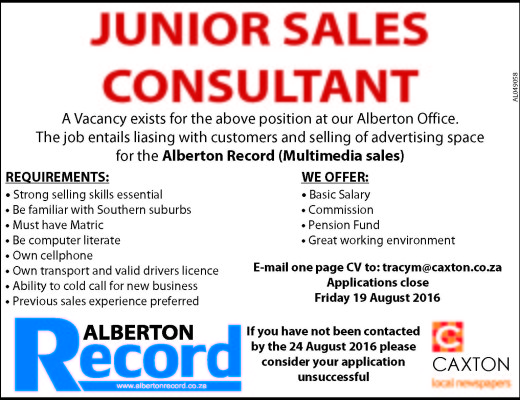 sales job