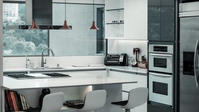 Organised kitchen