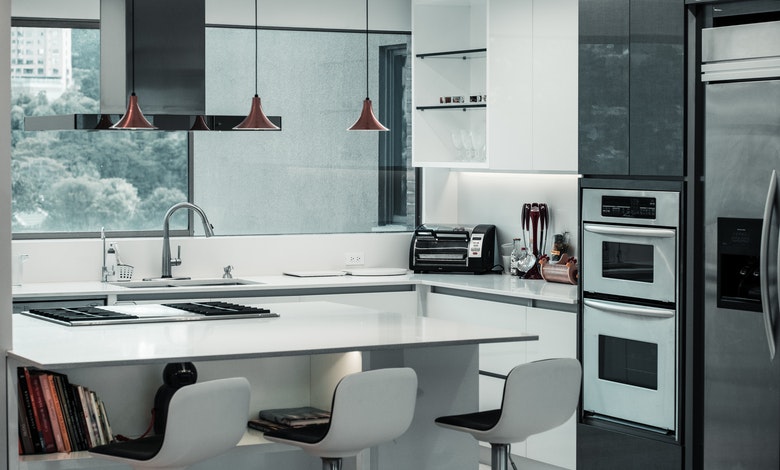 Organised kitchen