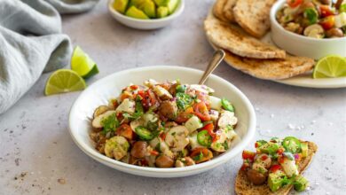 11 JANUARY - WFD - Mushroom & Kingklip Ceviche (Medium)