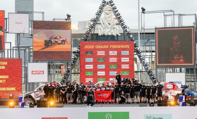 TGR DKR22 FINAL PODIUM - 1023