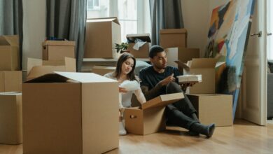 Moving out