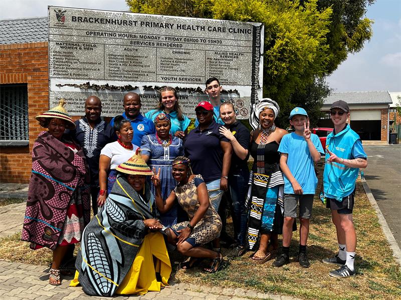 Ward 38 councillor and local stakeholders unite to restore pride at the library and clinic.