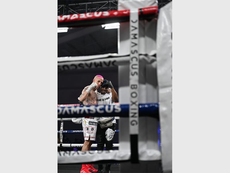 He made a powerful comeback in Kagiso, winning by knockout and proving he’s still a force in South African boxing.