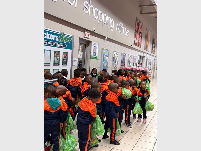 In conjunction with Checkers Hyper, the Mall at Newmarket is helping shape tomorrow’s leaders today.