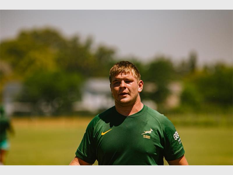 Ulrich van der Merwe, fondly known as ‘Ula’ or to some as ‘Baksteen’ overcame a series of health challenges before making it to the SA Rugby u19 Academy squad.