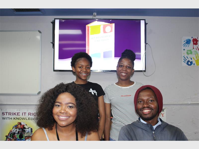 The book club’s founder, Lehlogonolo Madila, told the Alberton Record about how well-received the reading initiative has been, with some residents donating books.
