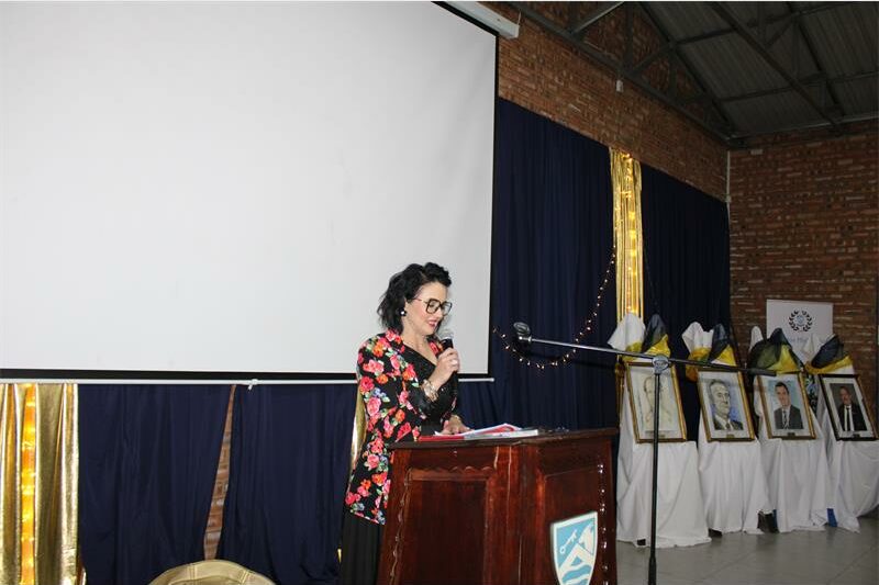 Lizelle de Bruin is the school's fifth principal and the first female principal in the school's history.