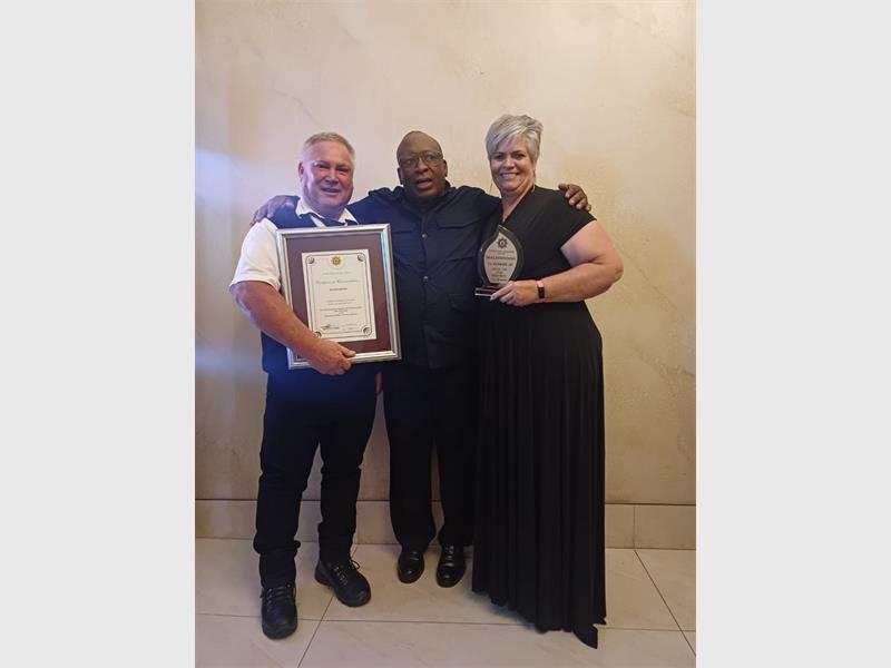 Proactive crime prevention and strong community support earn Brackendowns CPF provincial recognition.