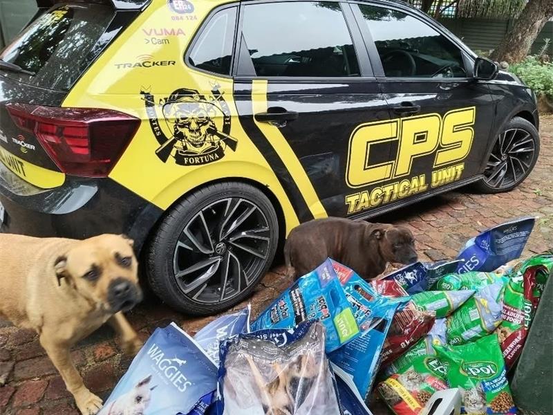 CPS Security is running a festive food drive to support the Alberton SPCA, and the community is invited to donate dog and cat food before December 18.