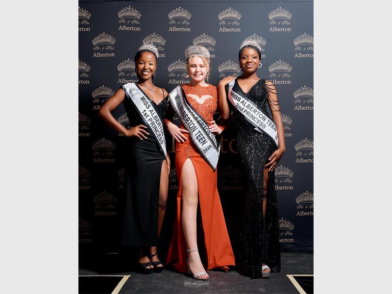 The Mr and Miss Alberton 2025 pageant showcased young talent and community spirit at Rietvlei Zoo Farm, with winners receiving personalised prizes from Enchanted Collections.