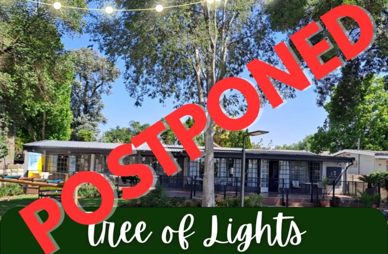 The grounds have been deemed unsafe after heavy rains, and a new date will be communicated once finalised.