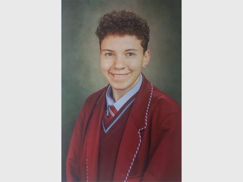 From grades one to 12 – Toffie has maintained a 100% school attendance record. Hoërskool Alberton released a statement congratulating their matric pupil.
