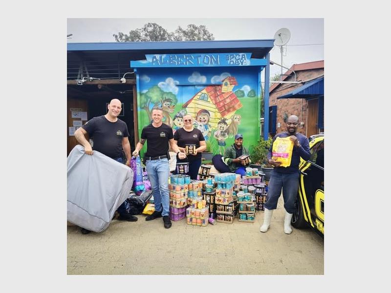 CPS Security’s Festive Food Drive continues to gain strong community support, with donations still open as they work towards a bigger final delivery for the Alberton SPCA.