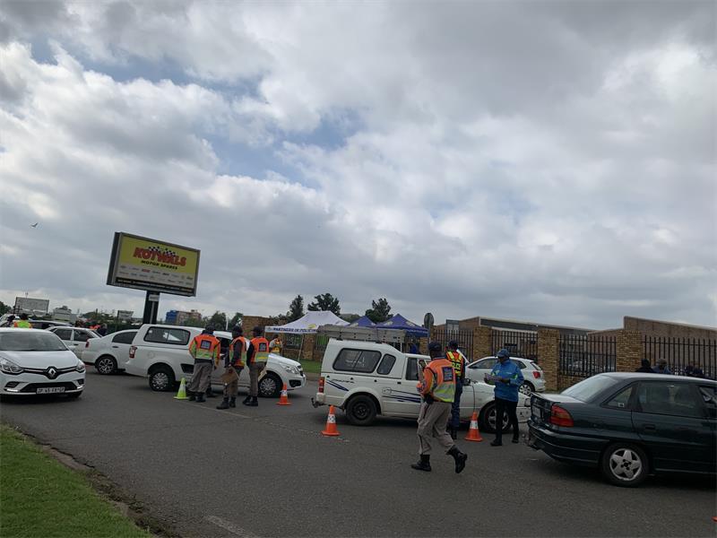 Operation Shanela brought a multi-agency police presence to Alberton to target serious crimes and ensure safety.