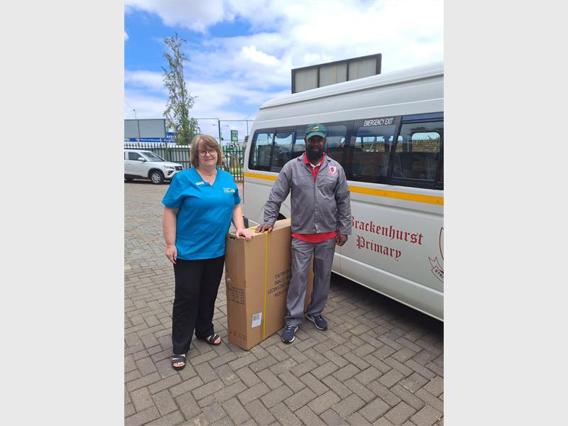 A school recycling drive turned kindness into comfort for the Stepping Stone Hospice patients.