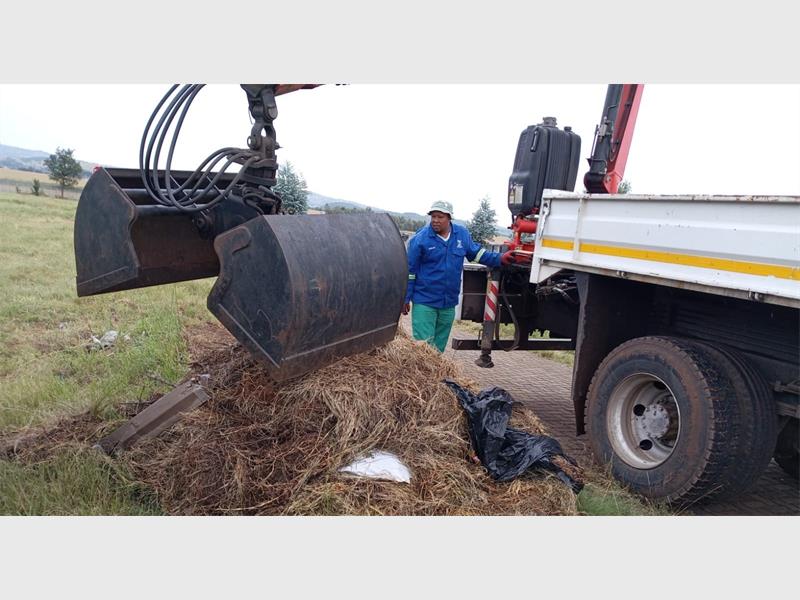 Resident complaints of poor maintenance saw the CoE carry out a multi-day clean-up at the Kromvlei Cemetery.