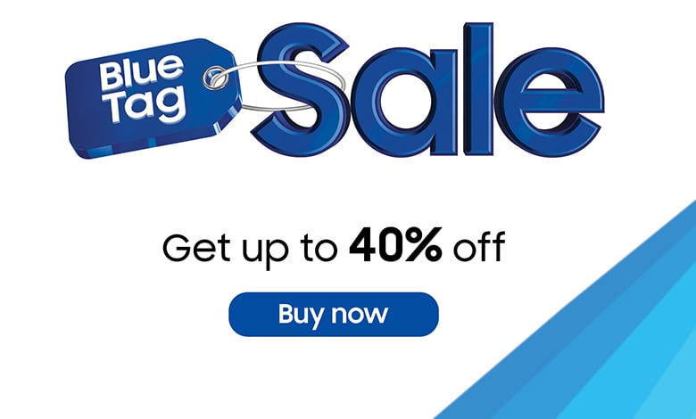 Unlock exclusive savings and premium offers with Samsung’s blue tag sale.