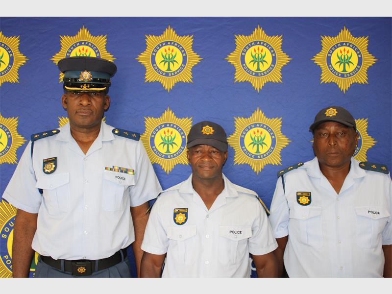 Alberton SAPS station commander, Colonel Olivein Letloenyane, led the ceremony.