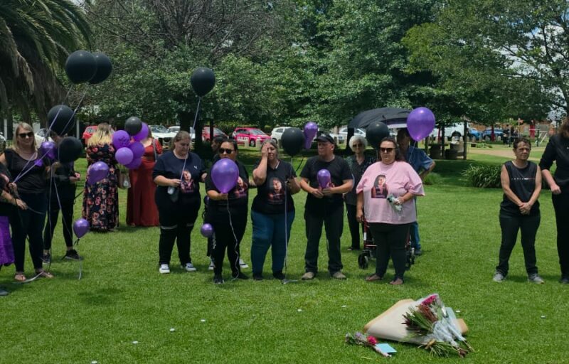 Family, friends and residents came together at Meyersdal Estate Park for a moving memorial celebrating the life of Juanita Vermeulen, remembering her love, strength and legacy while standing in solidarity with her loved ones and all women affected by violence.