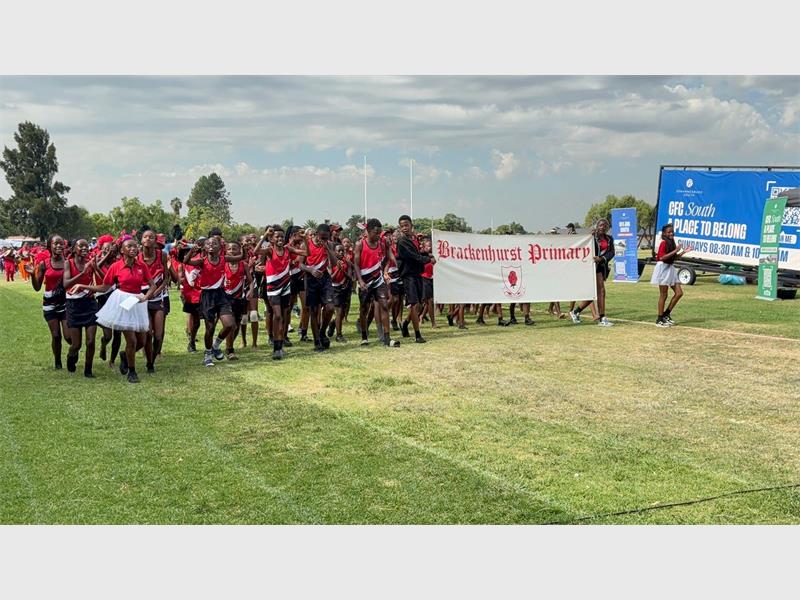 Kenton Primary secured first place at Brackenhurst Primary’s interschool athletics day on Janaury 12, while the host school proudly walked away with the Spirit Award.