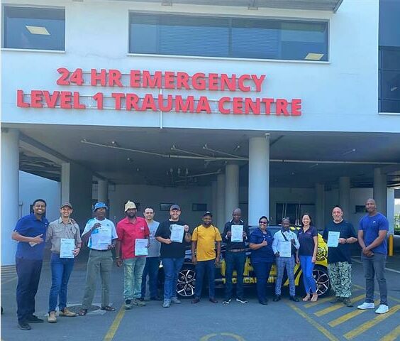 Security company invests in critical emergency response training.
