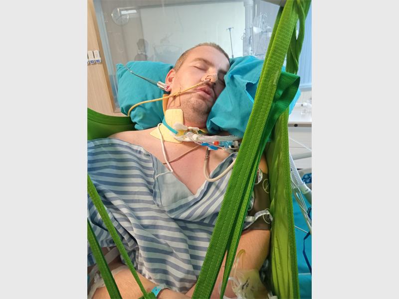 Family and supporters are raising funds for Divan Aucamp after meningitis and a stroke left the former Alberton High learner hospitalised abroad.