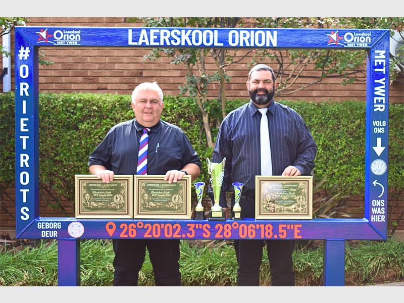Laerskool Orion het verlede week besonderse erkenning ontvang tydens die Ekurhuleni-Suid Toekennings vir 2025.