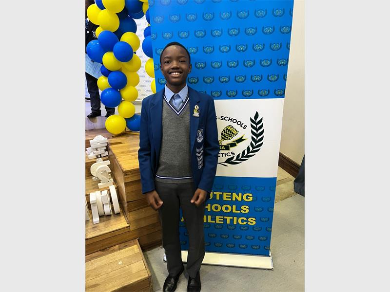 After clinching gold in the U/12 100m at the Gauteng Championships, rising star Wandile Binda earns provincial honours and heads to Cape Town to compete among South Africa’s best young athletes.