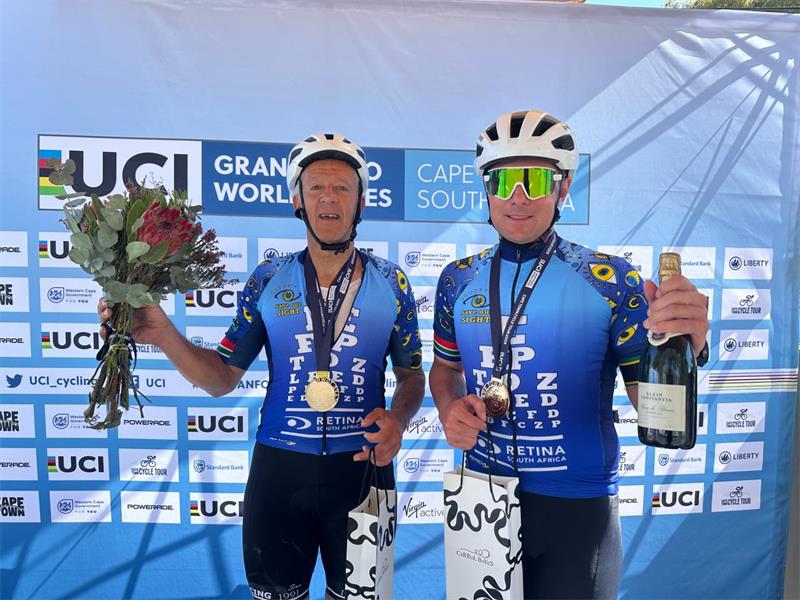 Despite living with vision loss, Gavin Kilpatrick continues to achieve at the highest level while uplifting communities and promoting sport for people with disabilities.