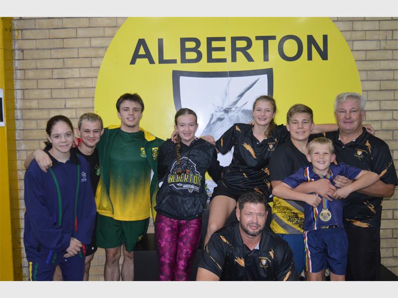 Small Alberton squad delivers big results, bringing home five medals from national competition.