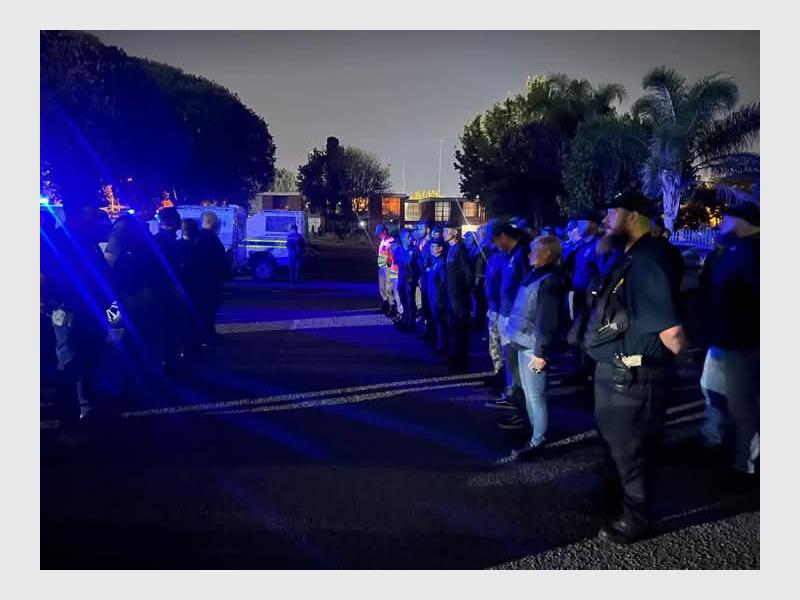 Alberton sees arrests and confiscations in major crime prevention crackdown.