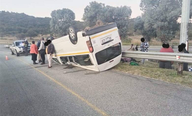 Quantum overturns on R59 near Reading Interchange | Alberton Record