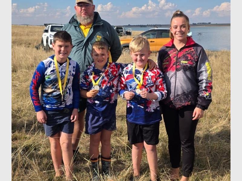 Laerskool Randhart’s young anglers made waves at the fishing final, with both the U10 A and U13 A-boys teams earning top honours and several learners dominating the individual standings.