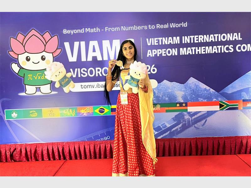 Saiyann Pillay from Meyersdal continues to make South Africa proud after earning selection for the international ASIArope Olympiads 2026 in Bangkok, following her award-winning performances in national and international academic competitions.