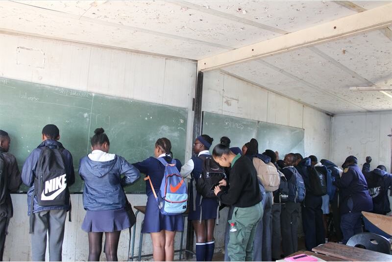 Bullying, school safety, elderly abuse and rising crime were among the key issues discussed when Eden Park SAPS conducted Operation Shanela in Greenfields Senior Secondary School, Opelweg Primary and Palm Ridge Extension 5 on May 20