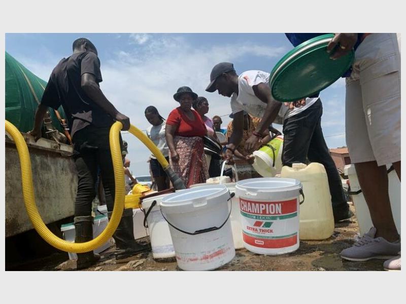 Residents say repeated updates from officials have done little to ease their frustration as some households remain completely without water while others continue battling low pressure amid ongoing repair work at the Alberton North reservoir.